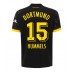 Borussia Dortmund Mats Hummels #15 Replika Borta matchkläder Dam 2023-24 Korta ärmar